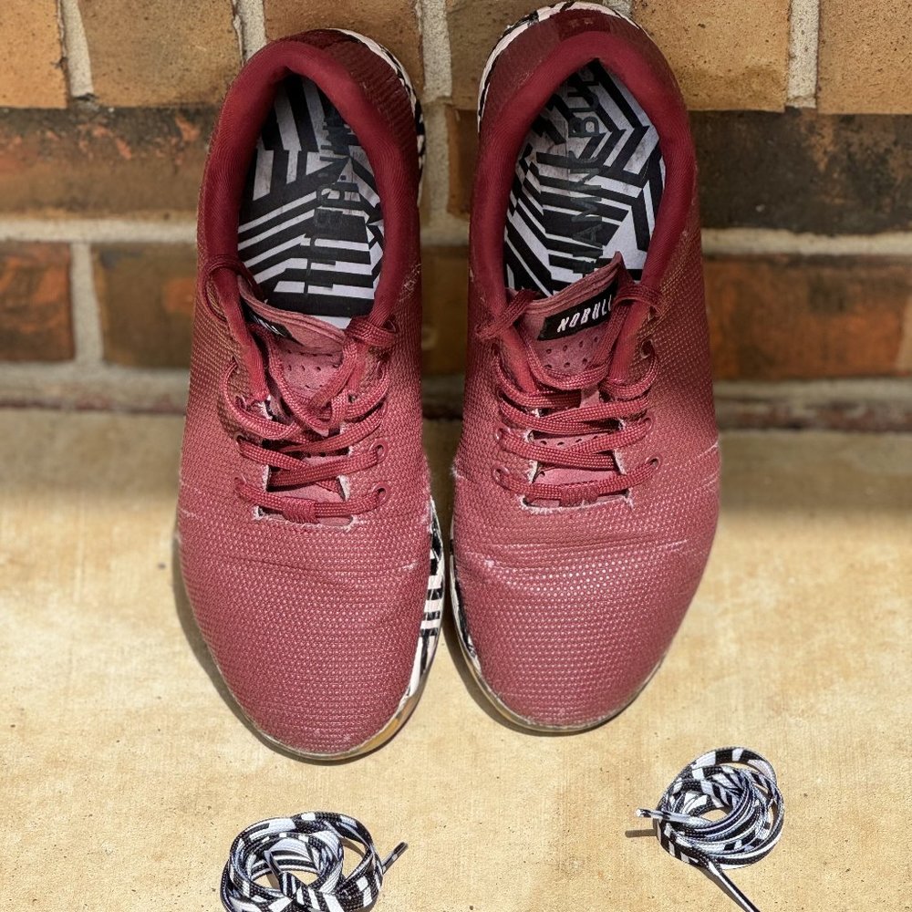 Men's Printed NOBULL OUTWORK | CABERNET ZEBRA | NOBULL